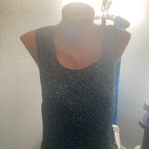 Blouse Light and Dark Blue Design